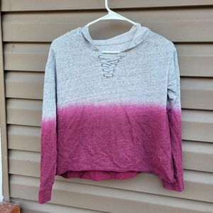 Justice Girls Cropped Hoodie